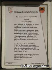 Letzter Schuss - Leopard 1 A5, November 1991